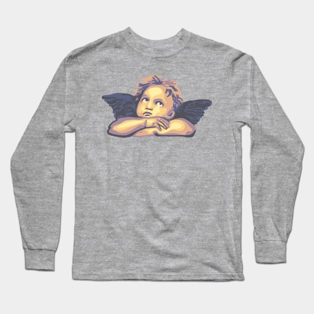 Cherub Long Sleeve T-Shirt by Slightly Unhinged